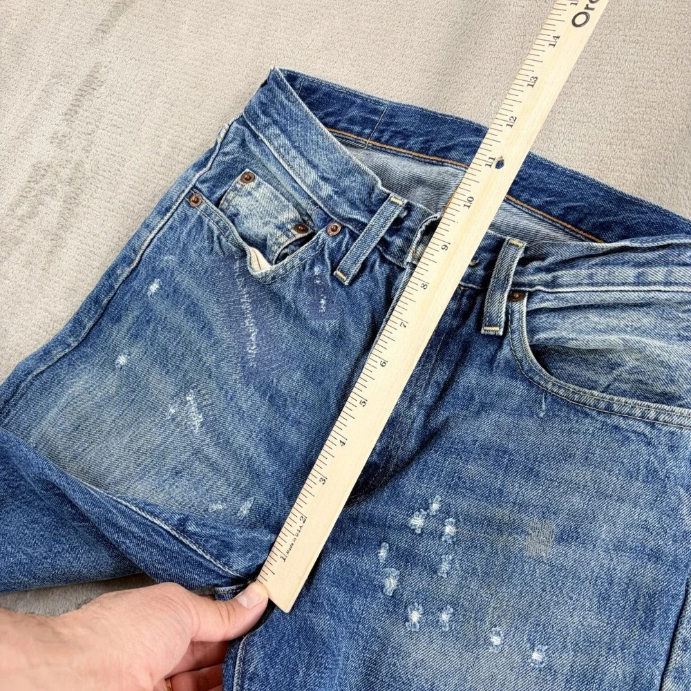 Levis 501Z XX Selvedge‎ Denim LVC 1954 Big E Jeans Blue Men 27x30 (Tag 28)